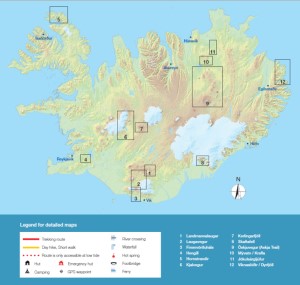 nature paradise at the arctic circle map